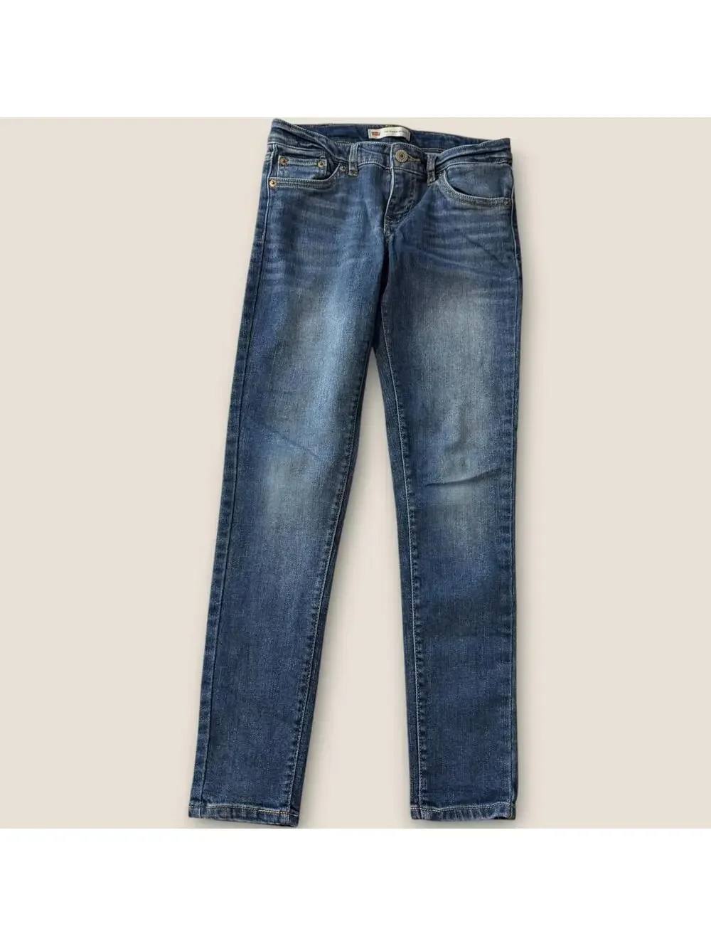 Levi's 710 Super Skinny Boys 12 Regular Jeans Classic Blue Casual